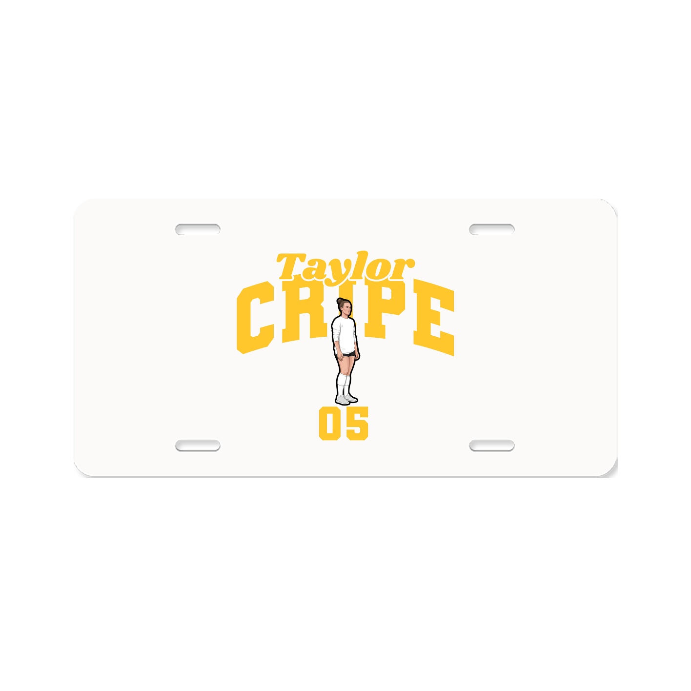 License Plate — Signature Arch in Classic
