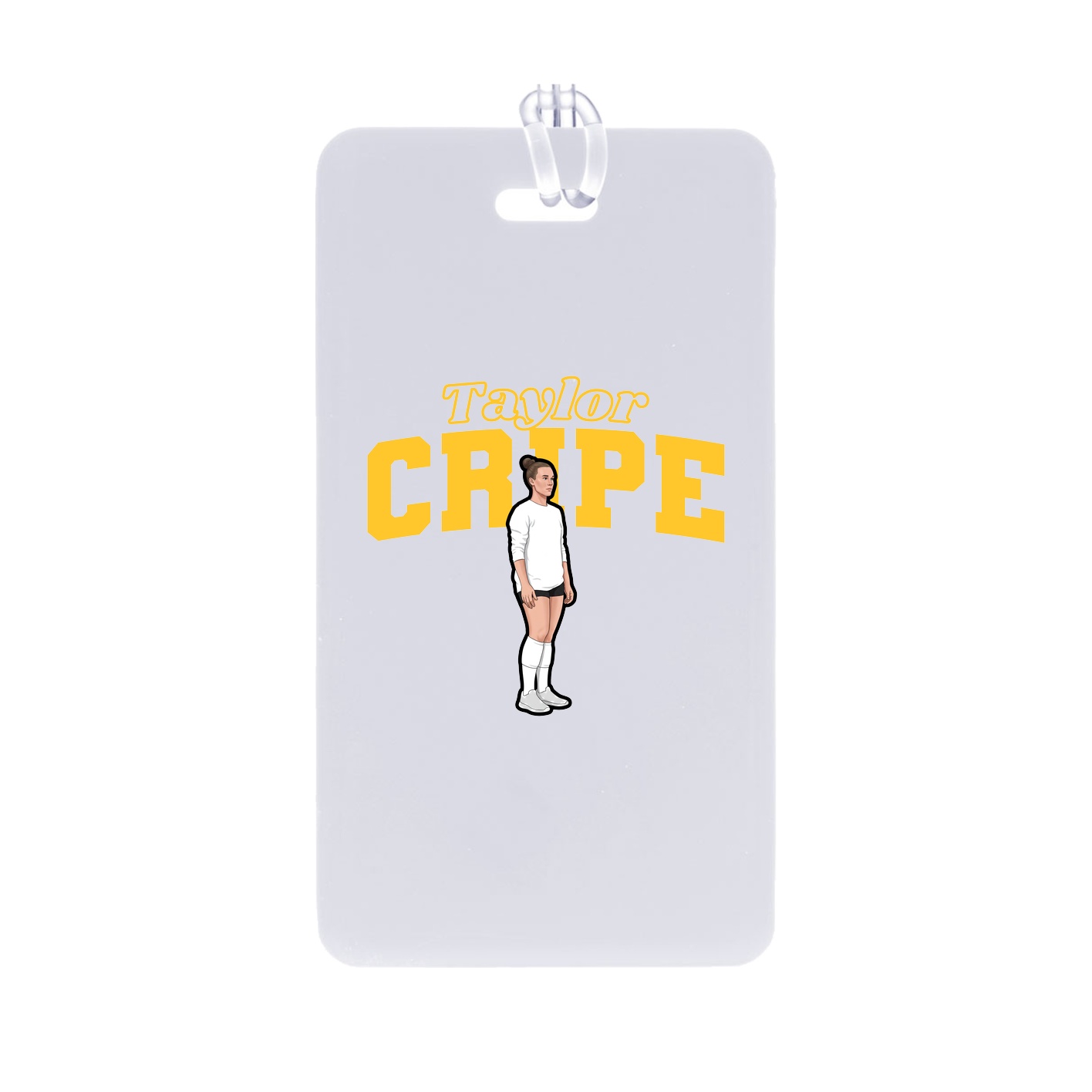Bag Tag — Name Arch in Classic