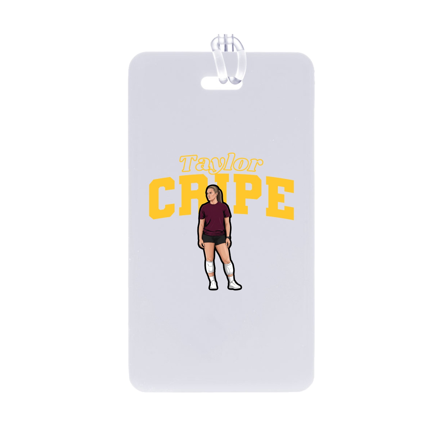 Bag Tag — Name Arch in Classic