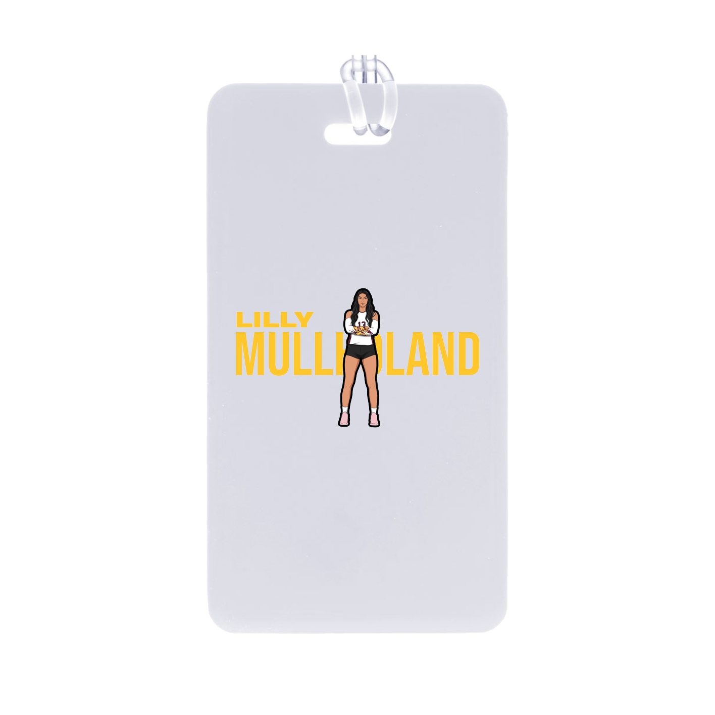 Bag Tag — Player Name in Classic