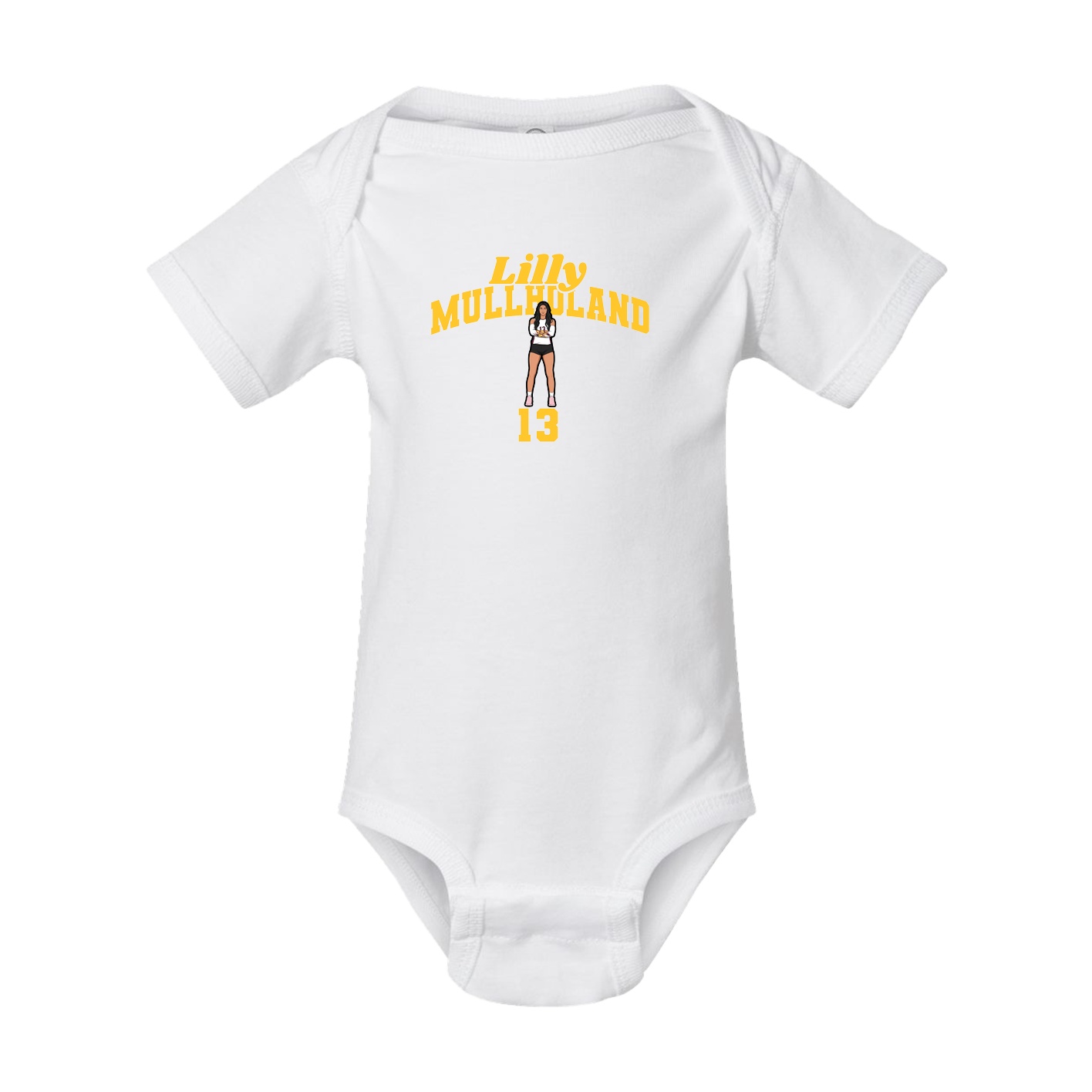 Baby Onesie — Signature Arch in White