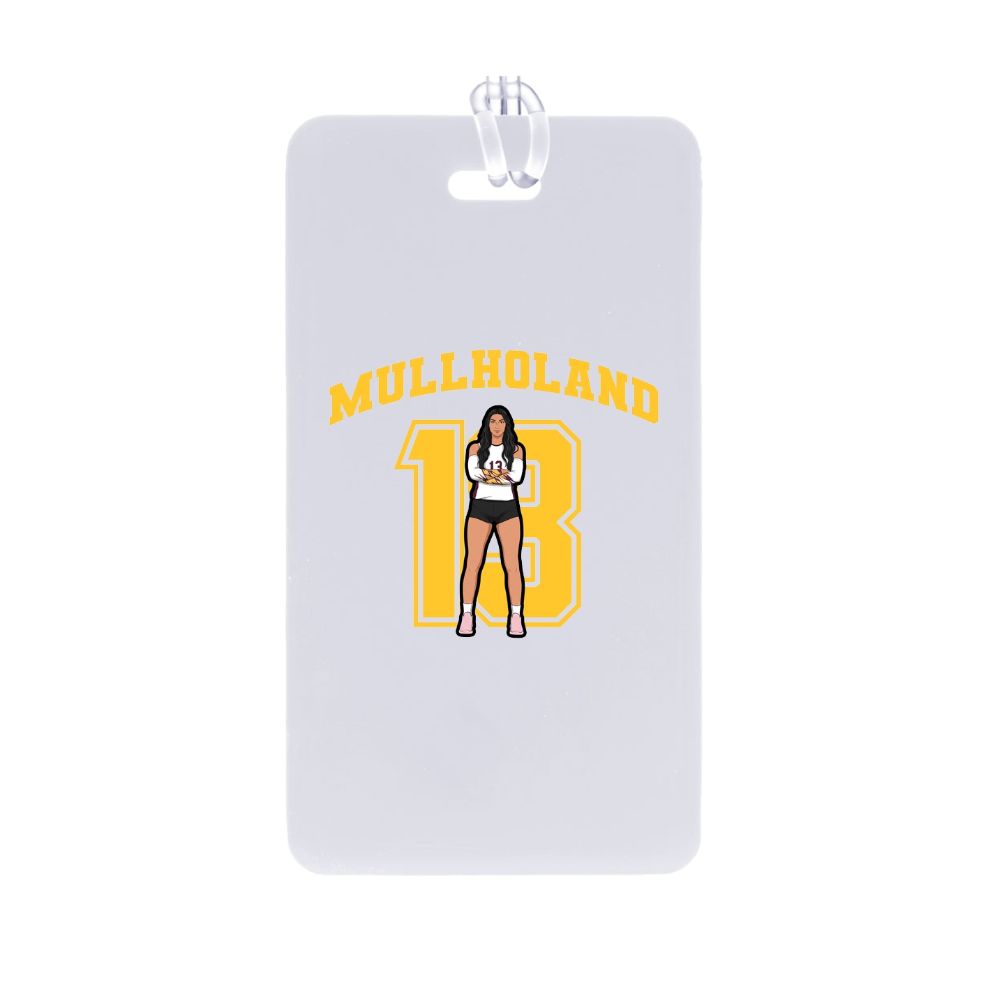 Bag Tag — Number in Classic