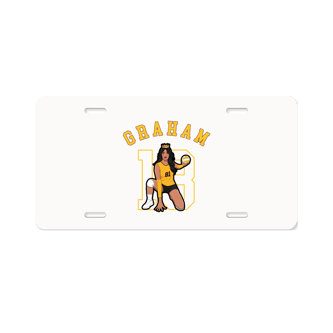 License Plate — Shirsey Arch in Classic