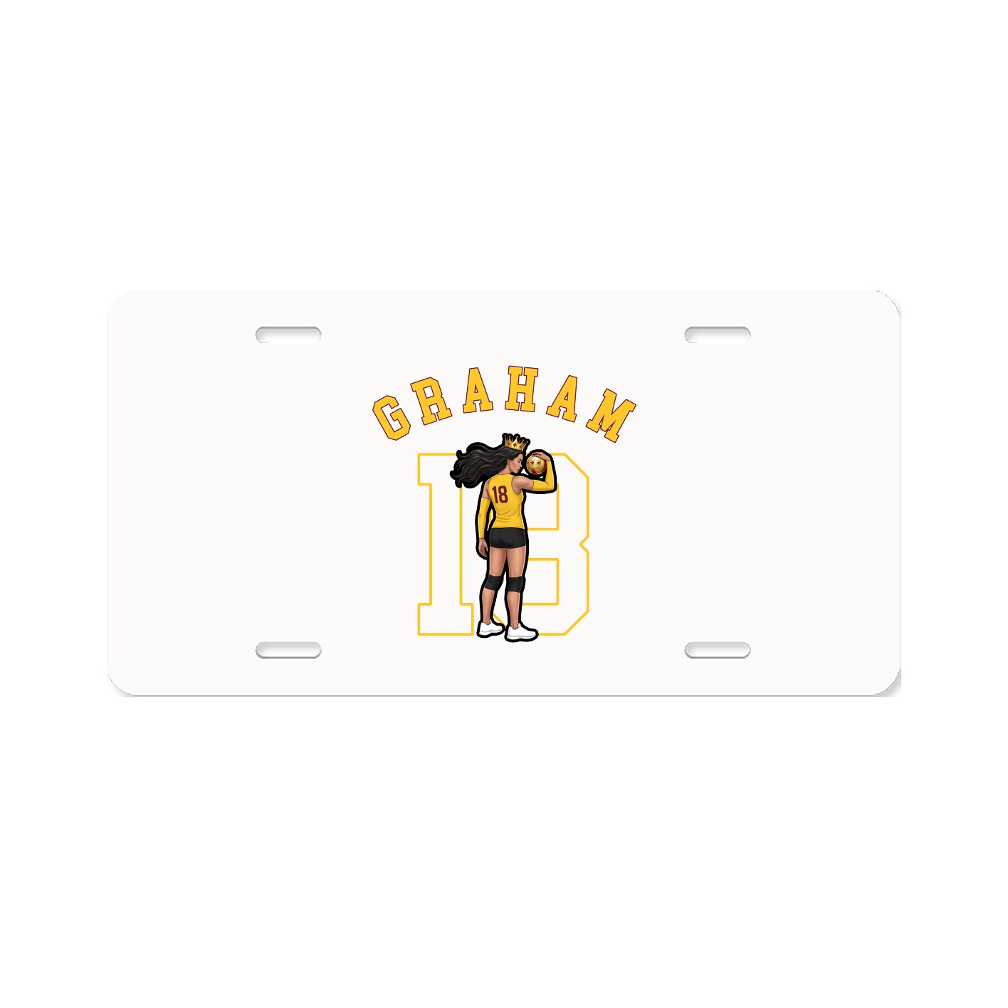 License Plate — Shirsey Arch in Classic