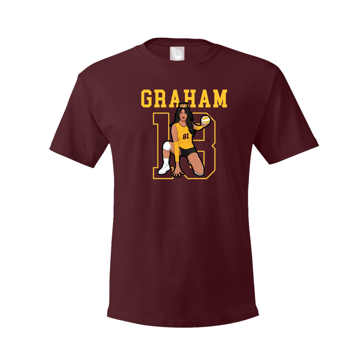 Tee — Shirsey in Maroon
