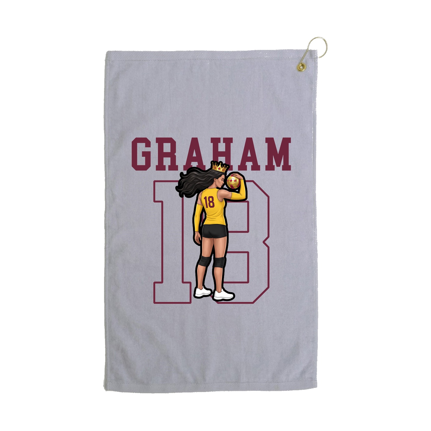 Terry Velour Golf Towel