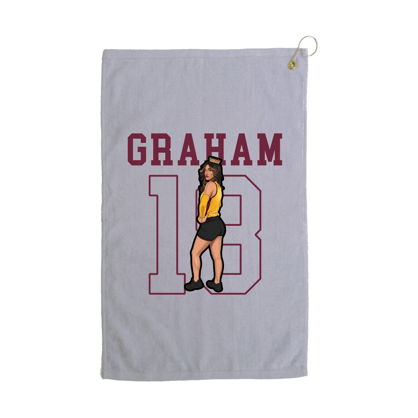 Golf Towel — Shirsey in Grey