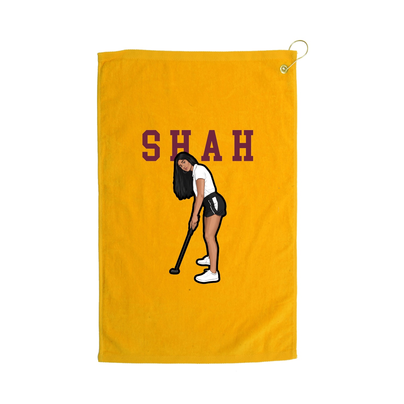 Golf Towel — Shirsey in Gold