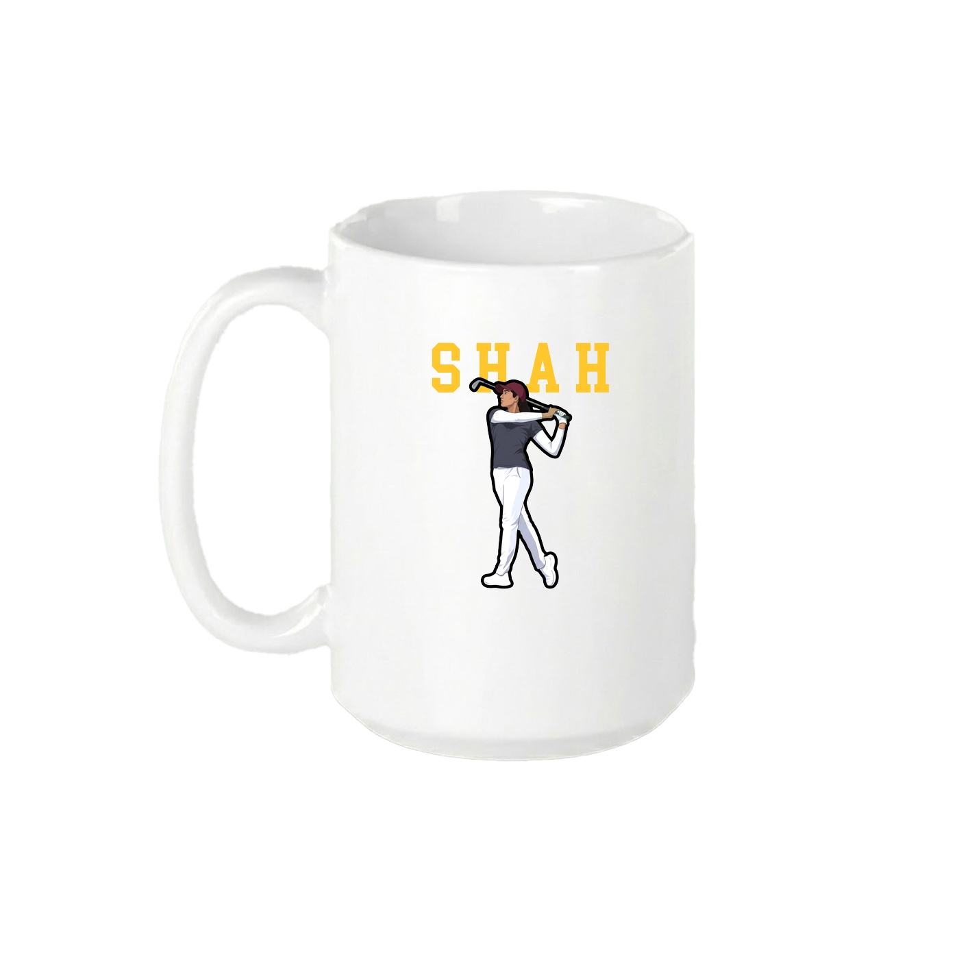 15oz Coffee Mug — Shirsey in White