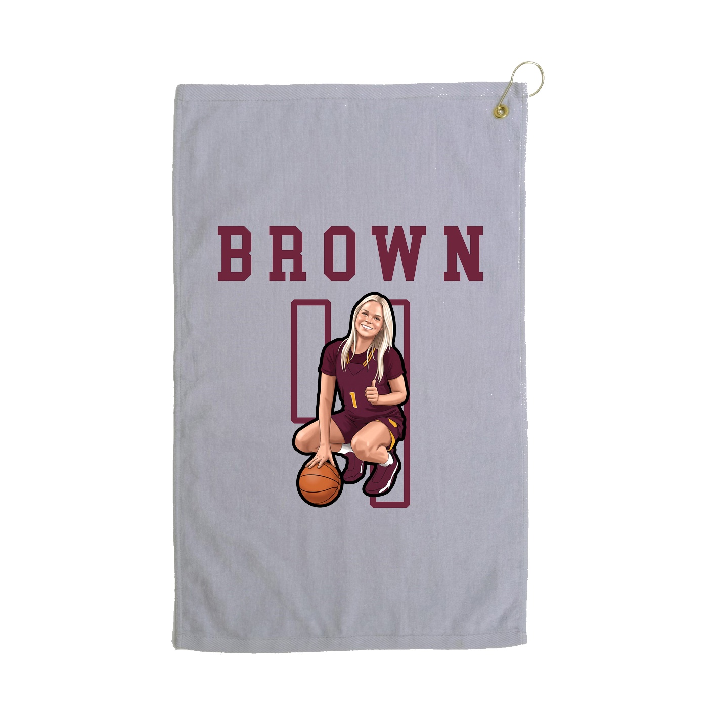 Golf Towel — Shirsey in Grey