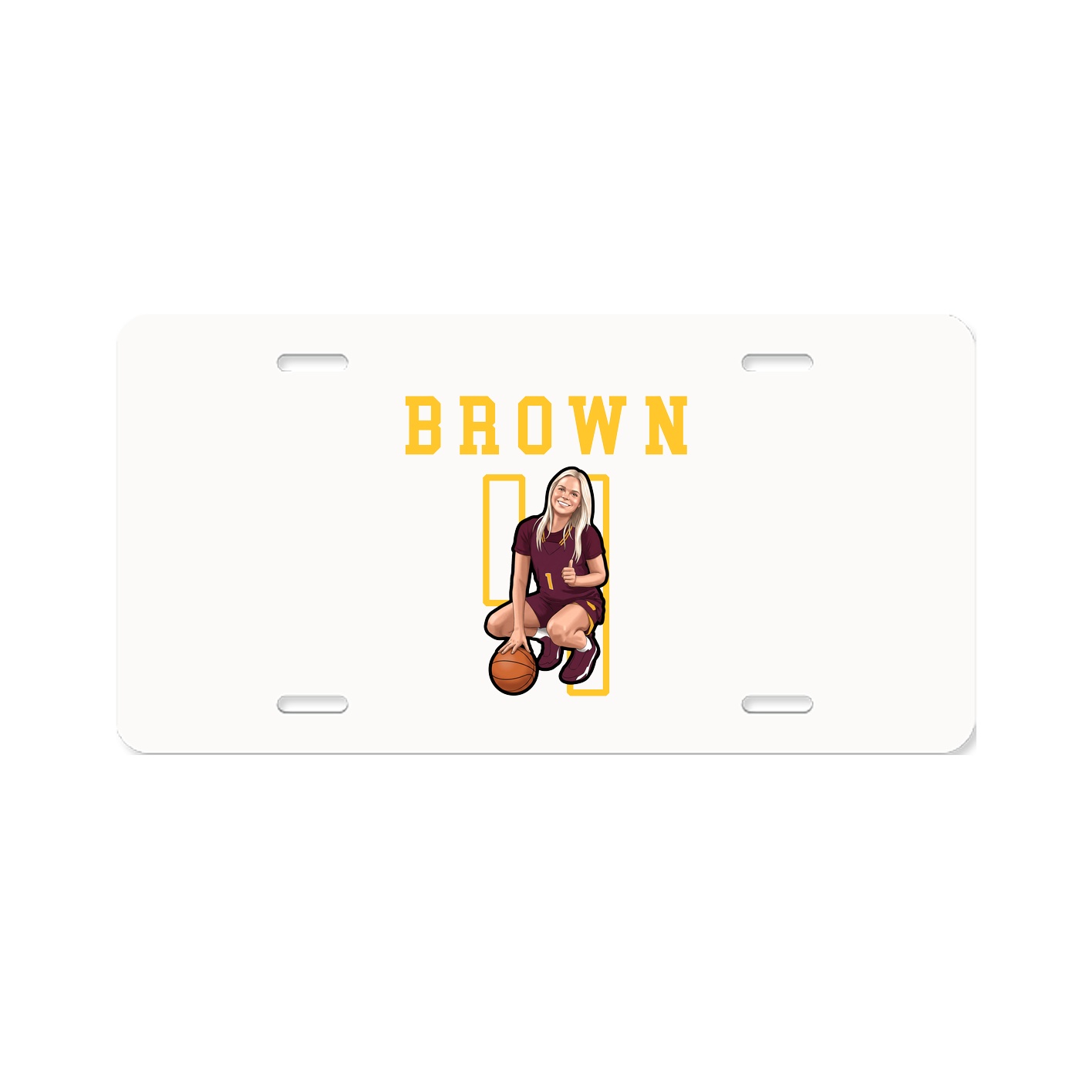 License Plate — Shirsey in Classic