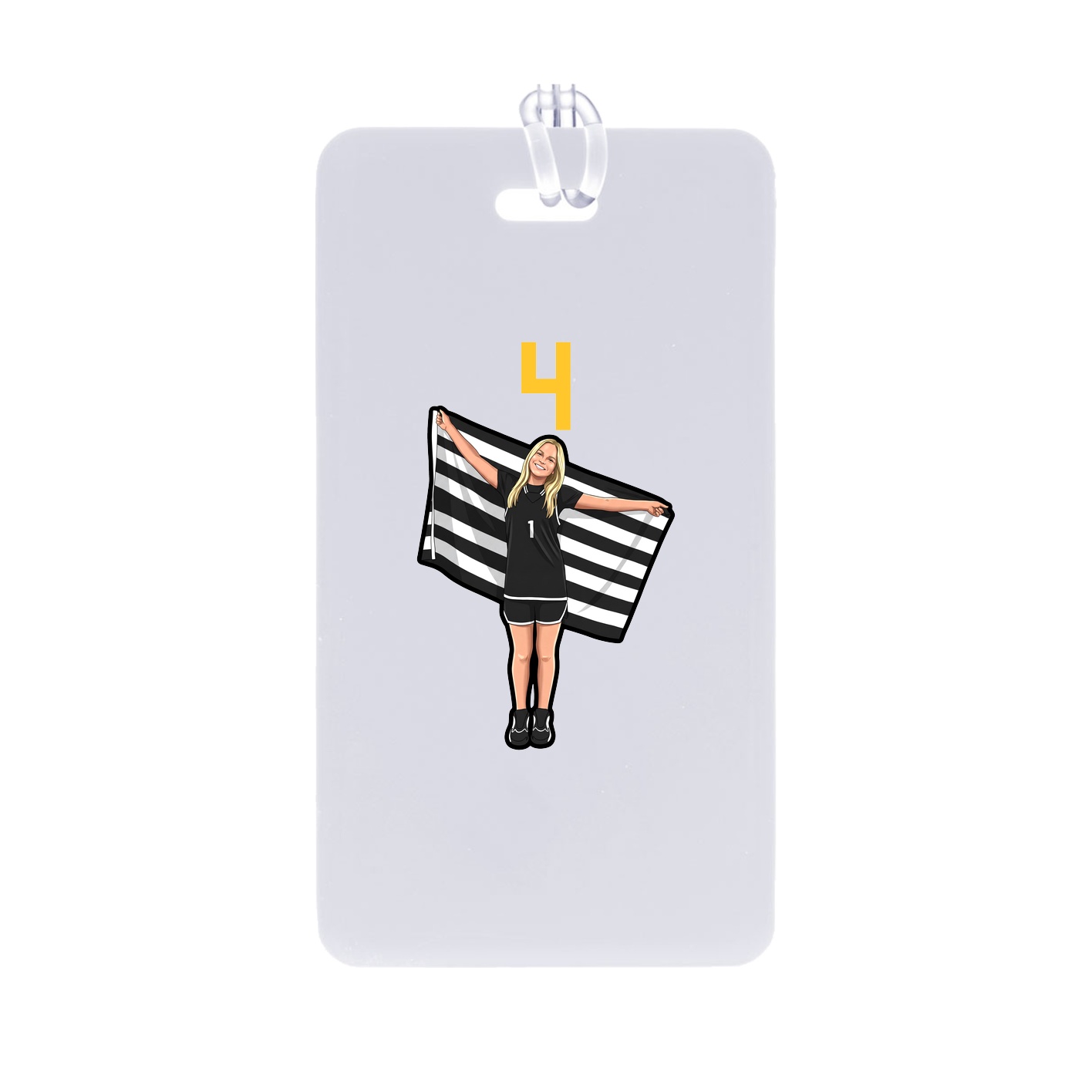 Bag Tag — Number Top in Classic