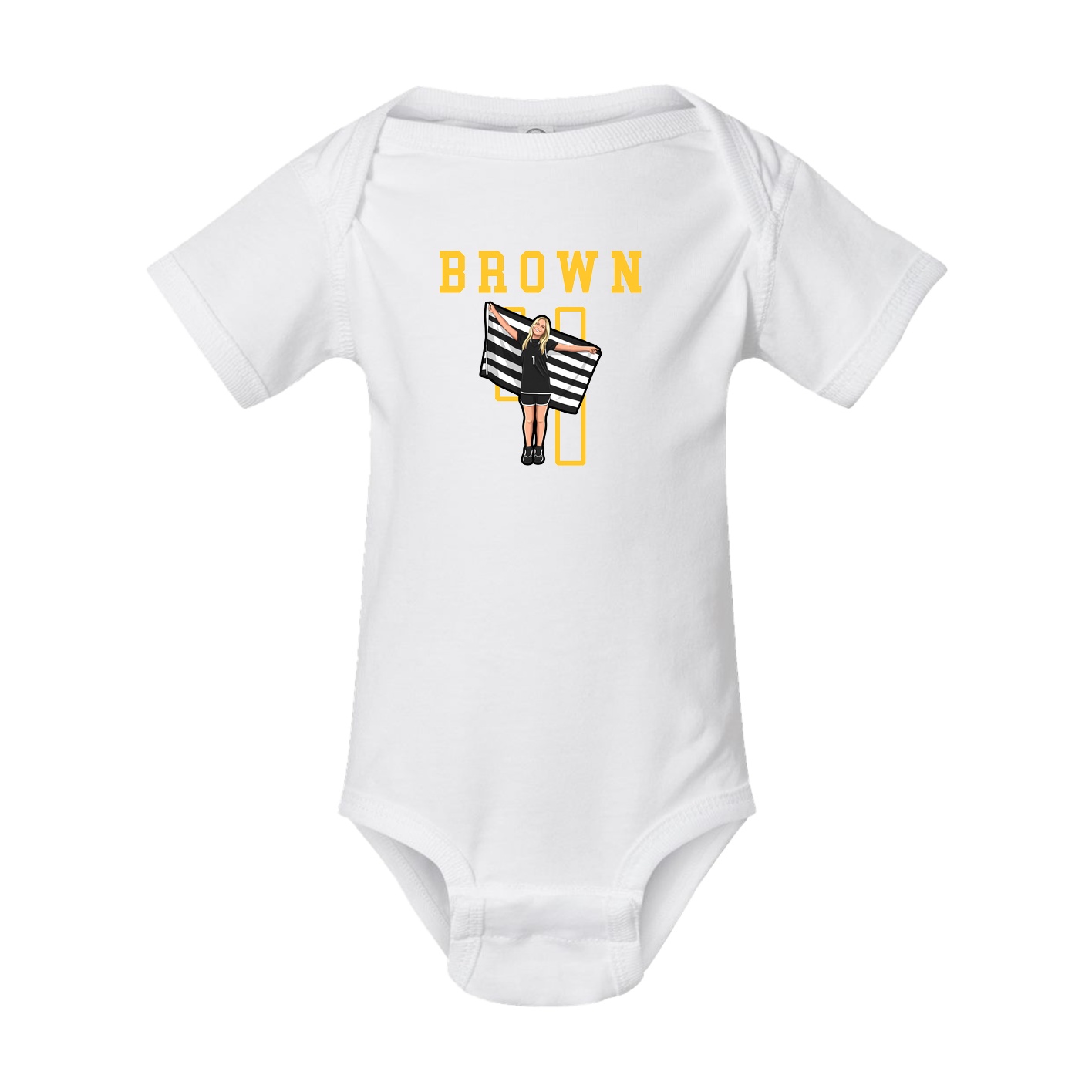 Baby Onesie — Shirsey in White