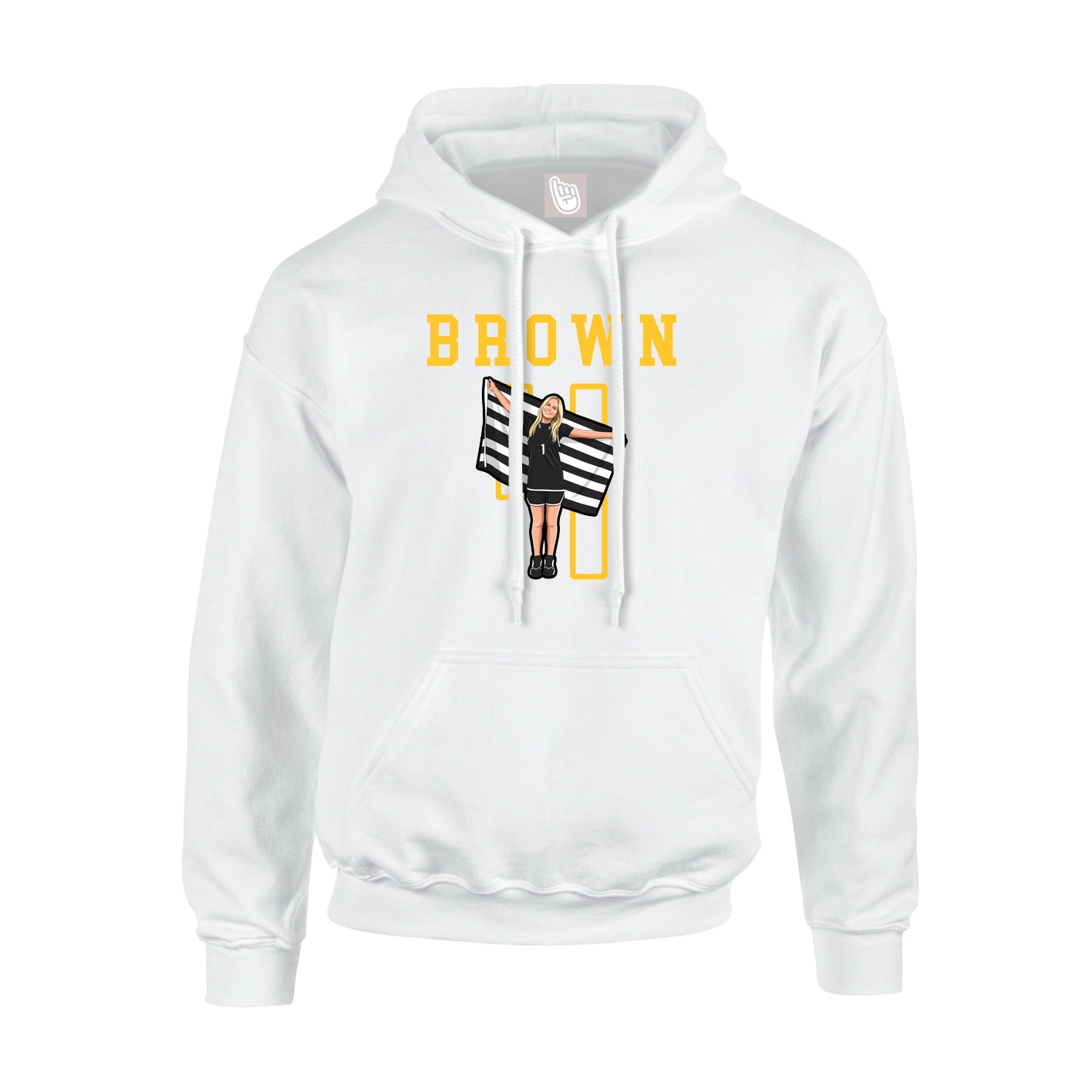 Youth Hoodie — Shirsey in White