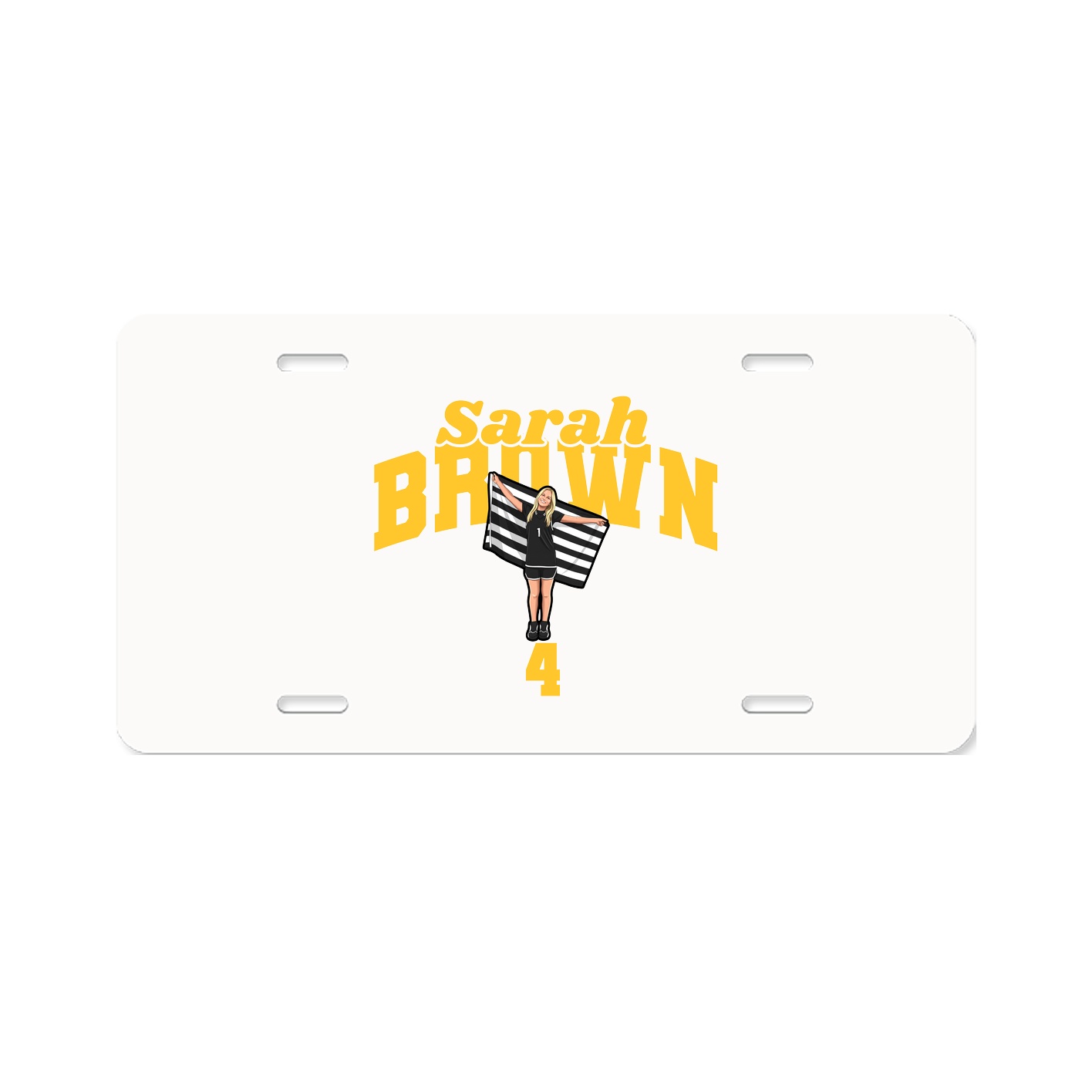 License Plate — Signature Arch in Classic