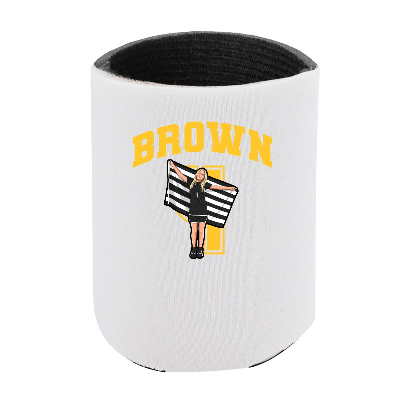 Can Holder — Number in White