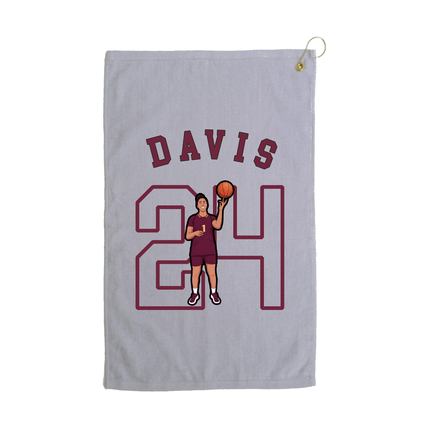 Golf Towel — Shirsey Arch in Grey