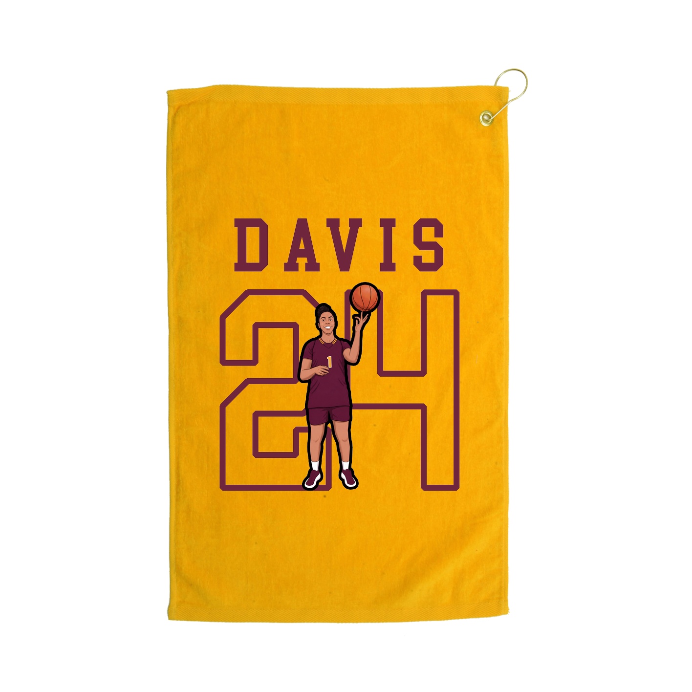 Golf Towel — Shirsey in Gold