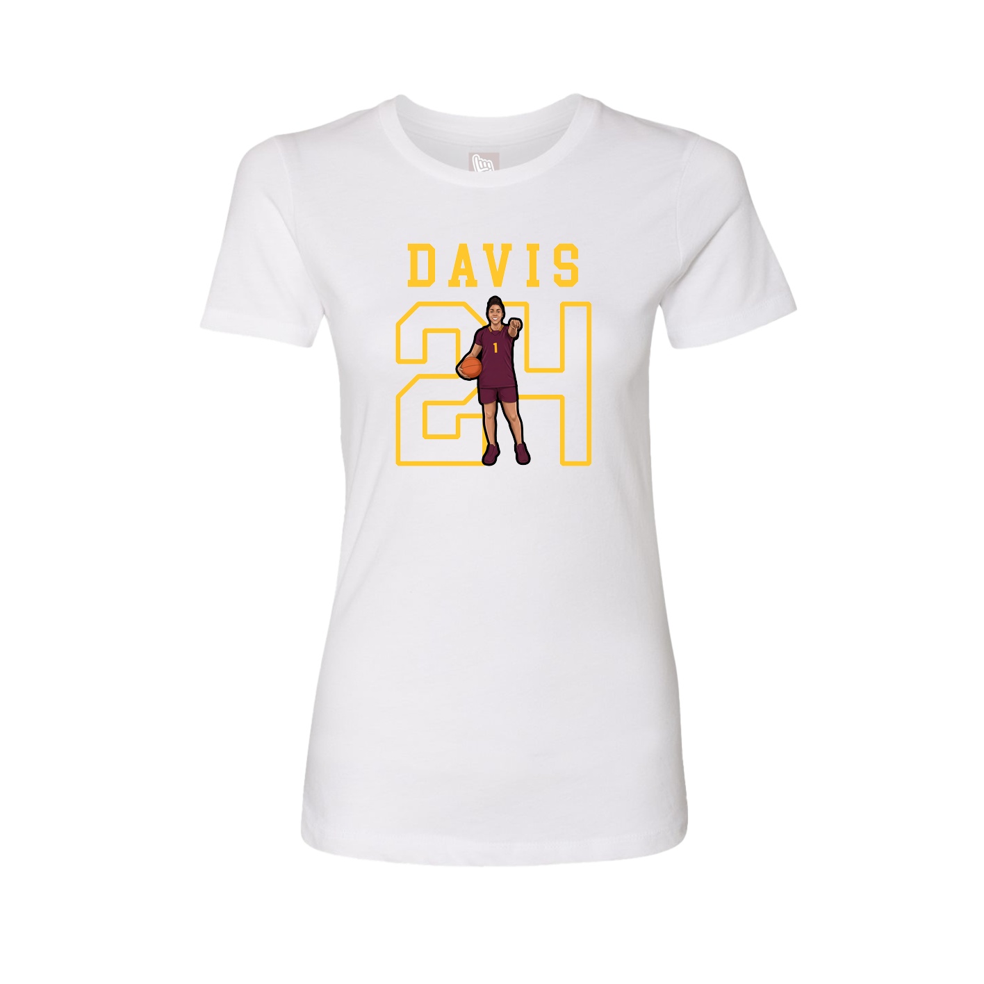 Fitted Women's Tee — Shirsey in White