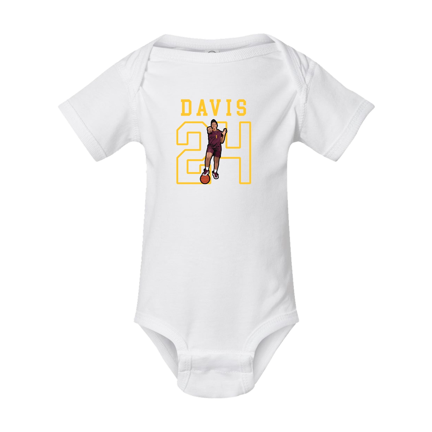 Baby Onesie — Shirsey in White