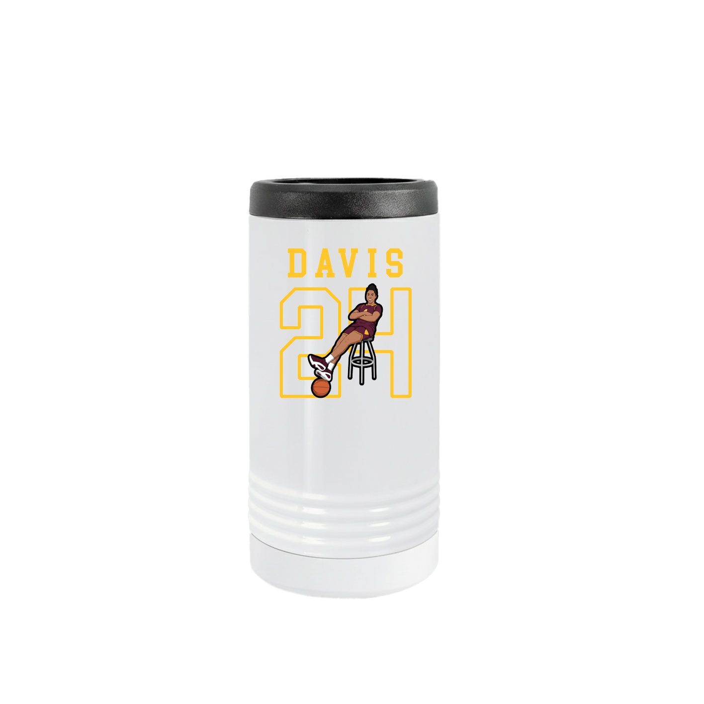Slim Beverage Holder — Shirsey in White