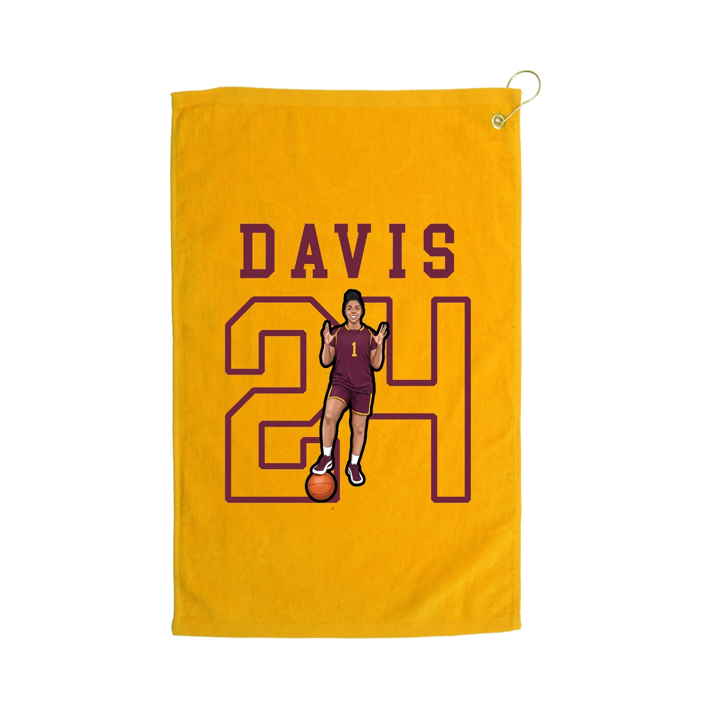 Golf Towel — Shirsey in Gold