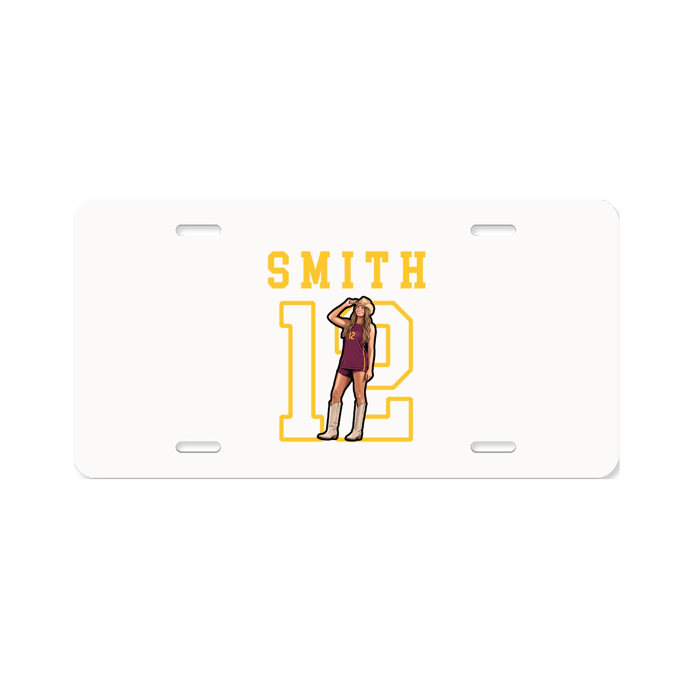 License Plate — Shirsey in Classic