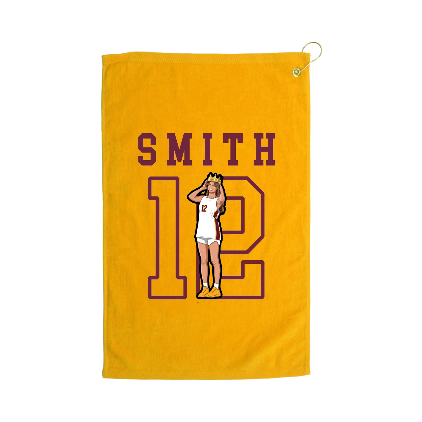 Golf Towel — Shirsey in Gold