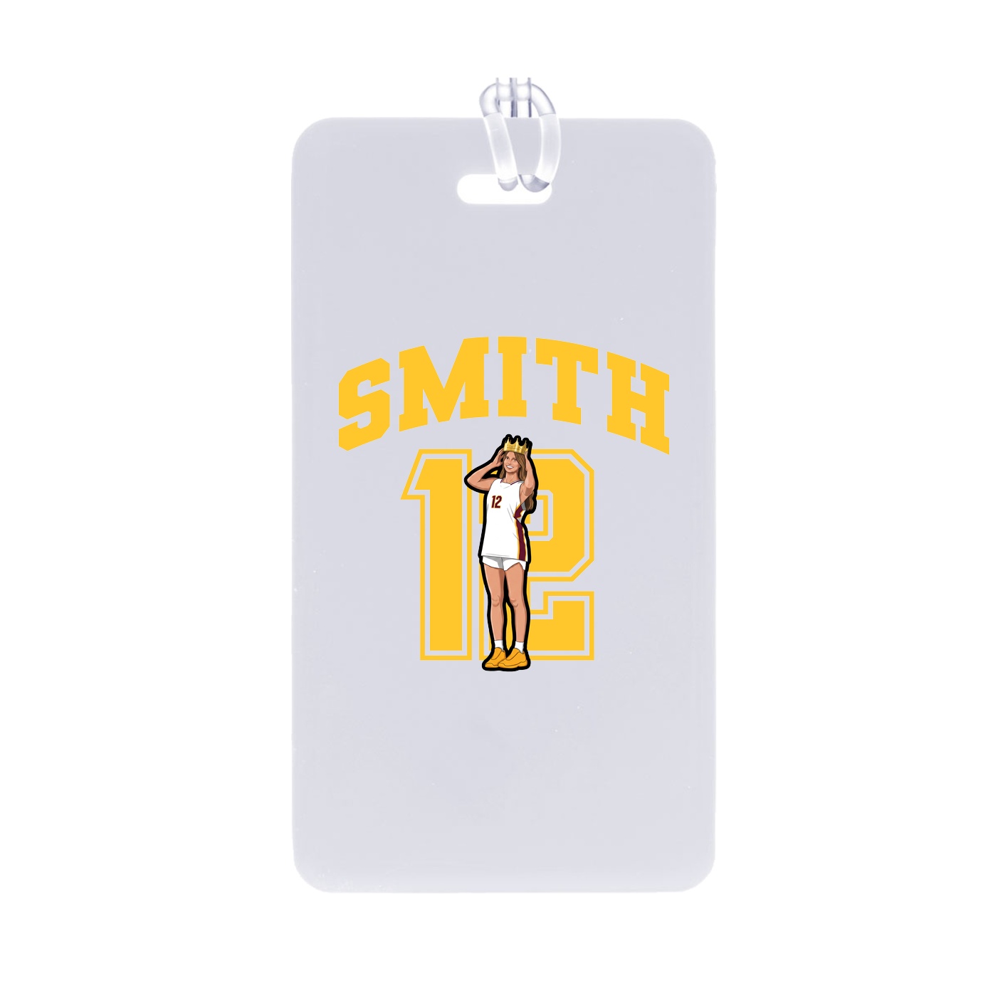Bag Tag — Number in Classic