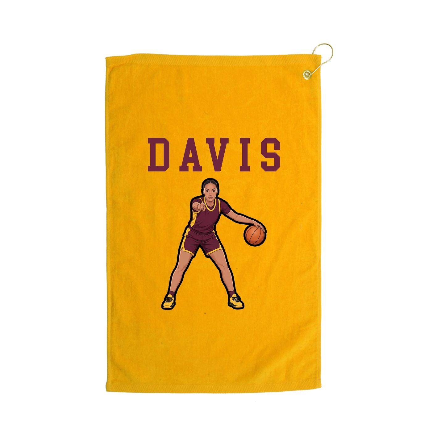 Golf Towel — Shirsey in Gold
