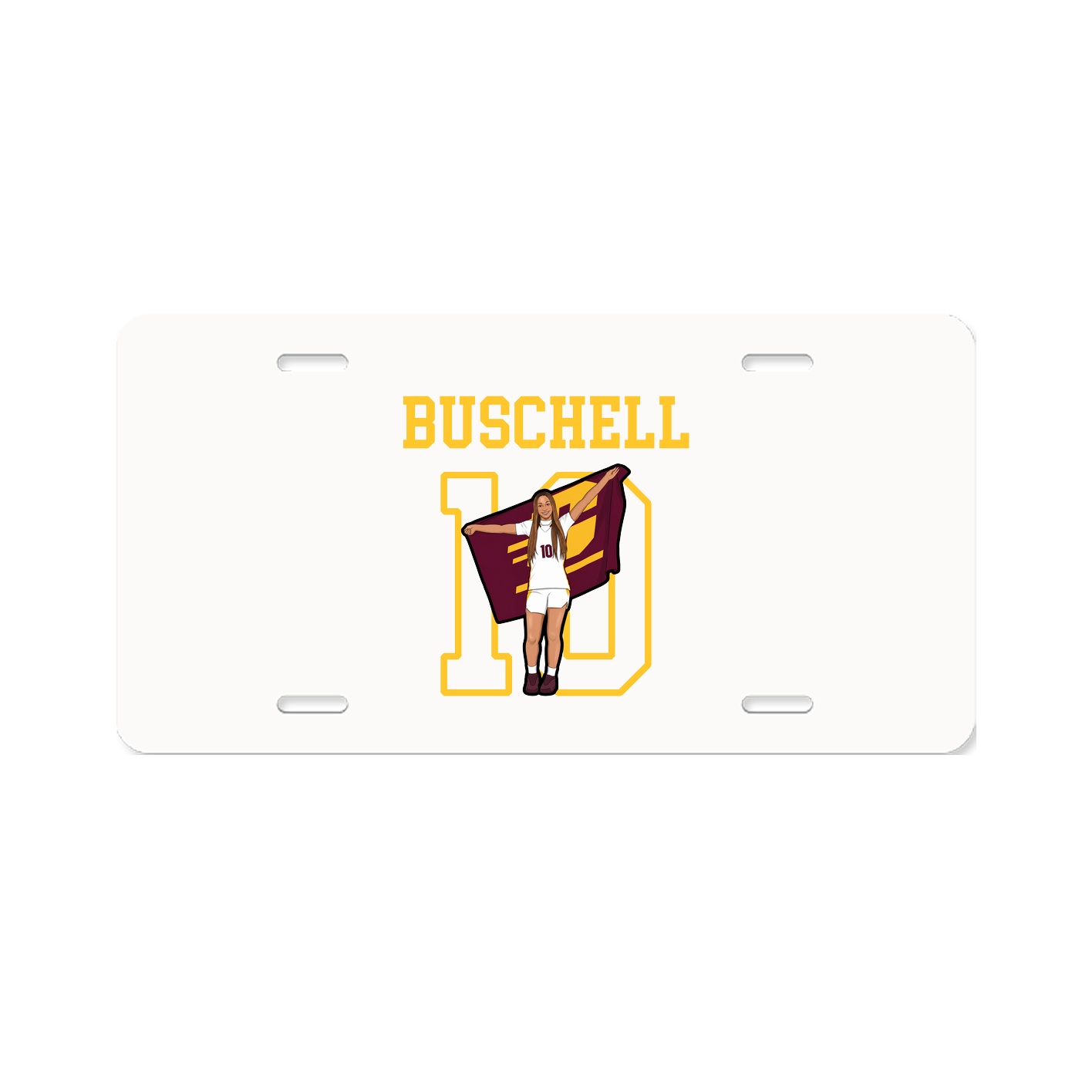 License Plate — Shirsey in Classic