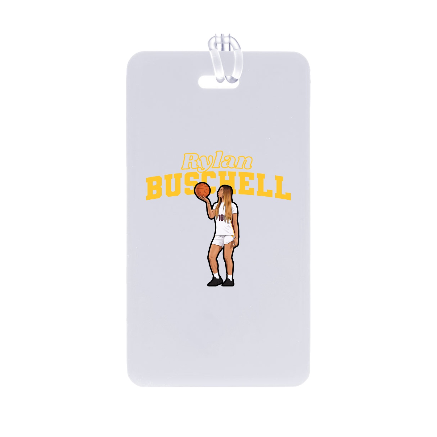 Bag Tag — Name Arch in Classic
