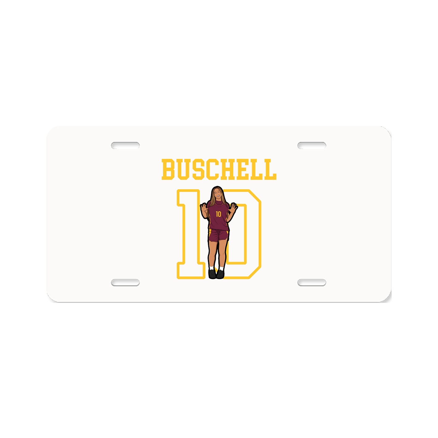 License Plate — Shirsey in Classic
