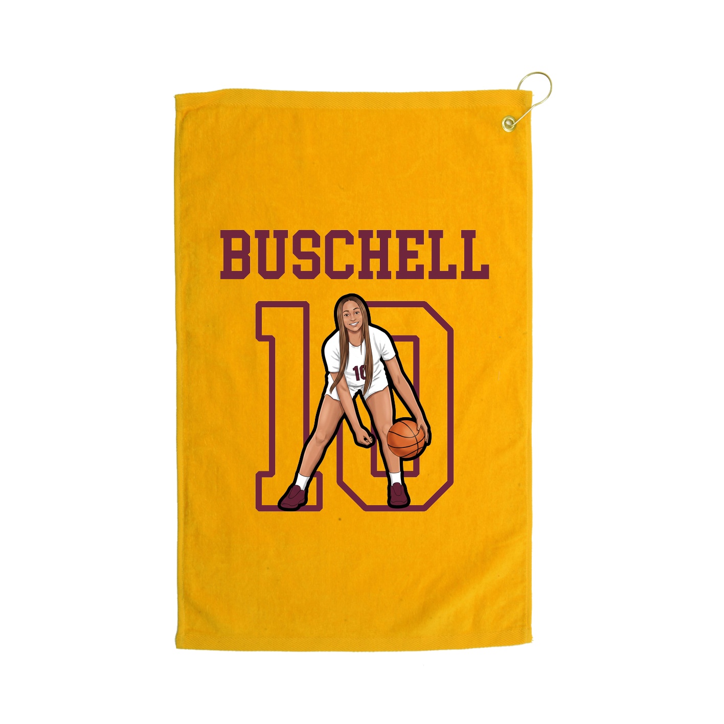 Golf Towel — Shirsey in Gold