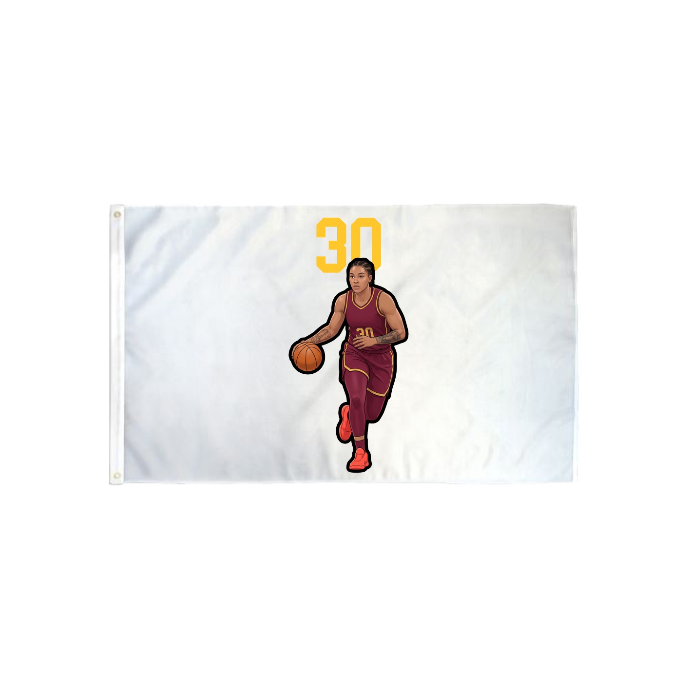 3x5 Flag — Number Top in Classic