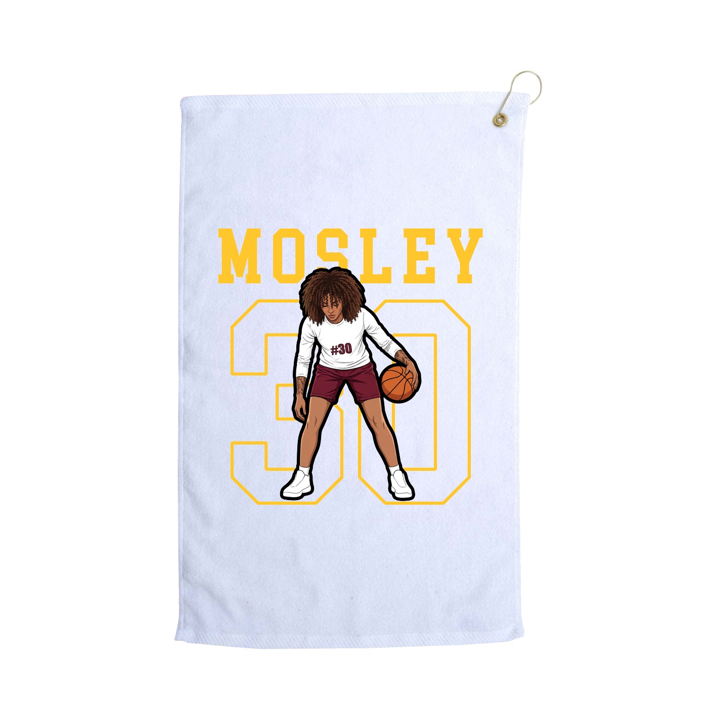 Terry Velour Golf Towel