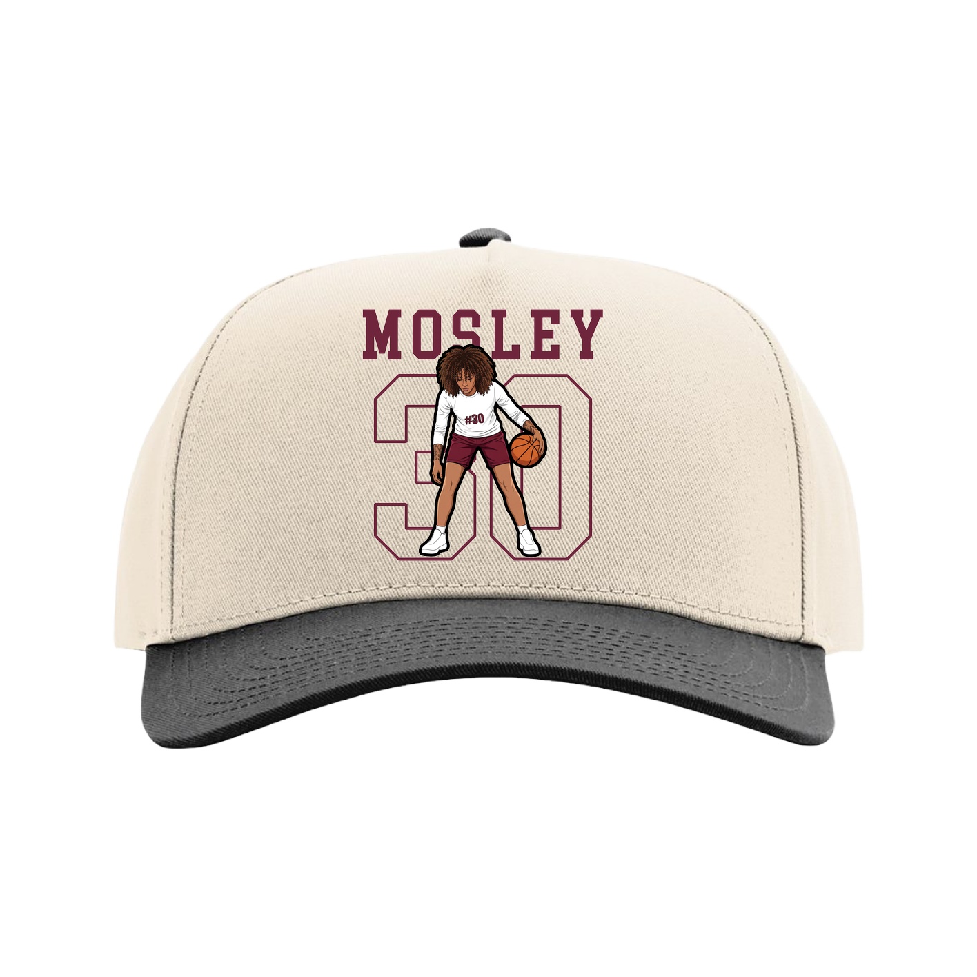 Full Fabric Five-Panel Champ Cap