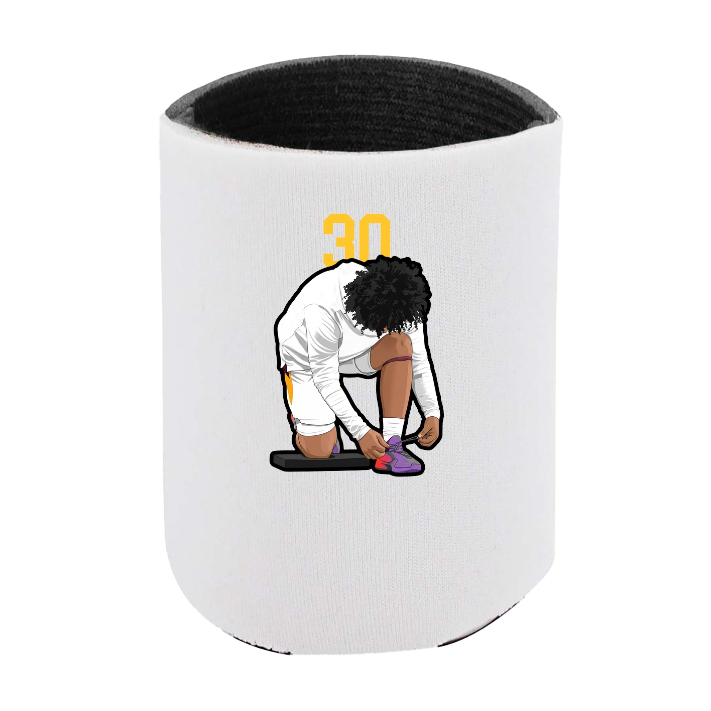 Can Holder — Number Top in White