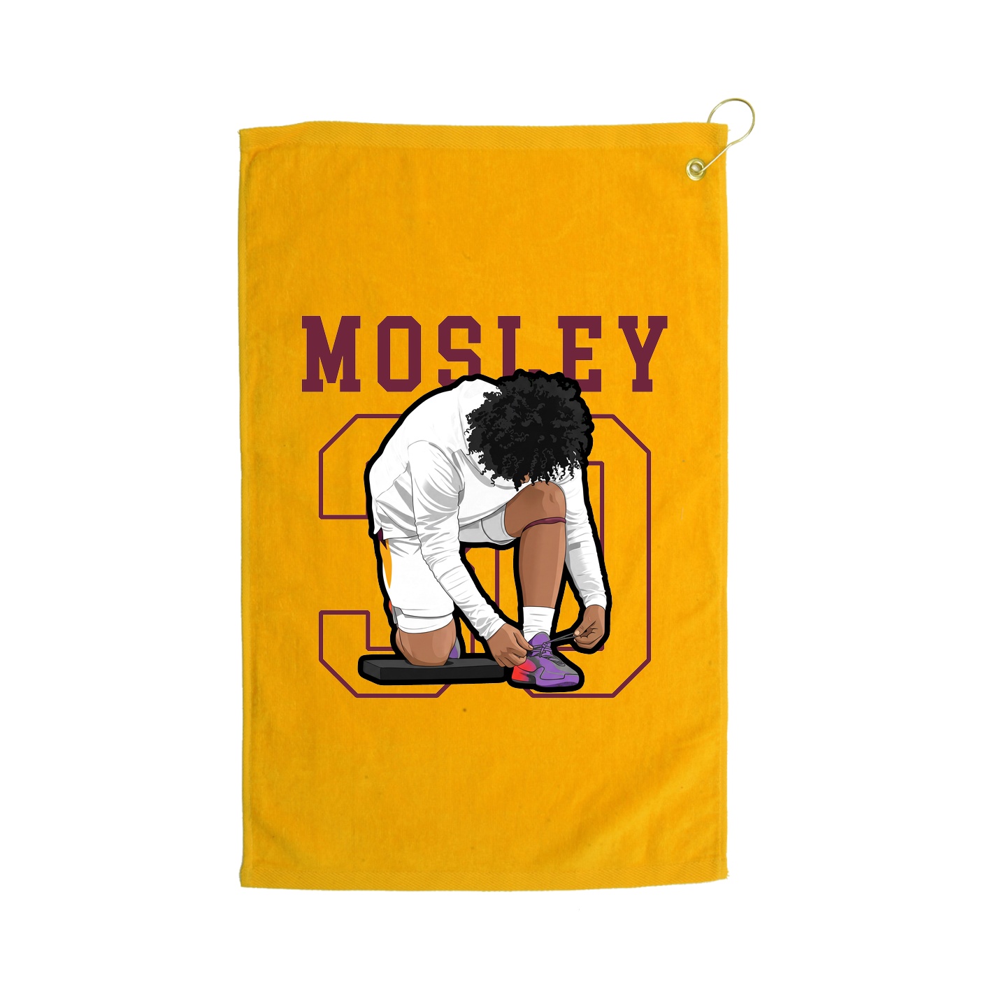 Golf Towel — Shirsey in Gold