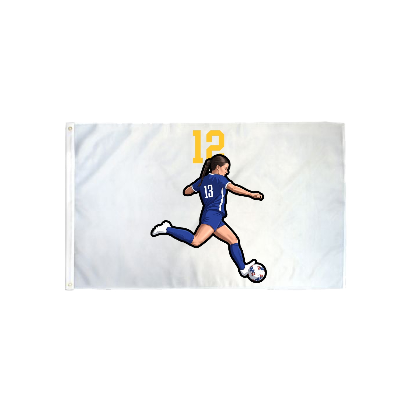 3x5 Flag — Number Top in Classic
