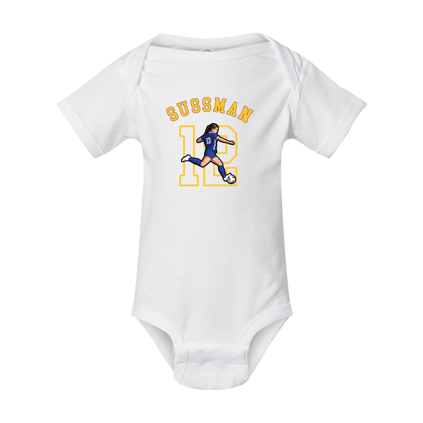 Baby Onesie — Shirsey Arch in White