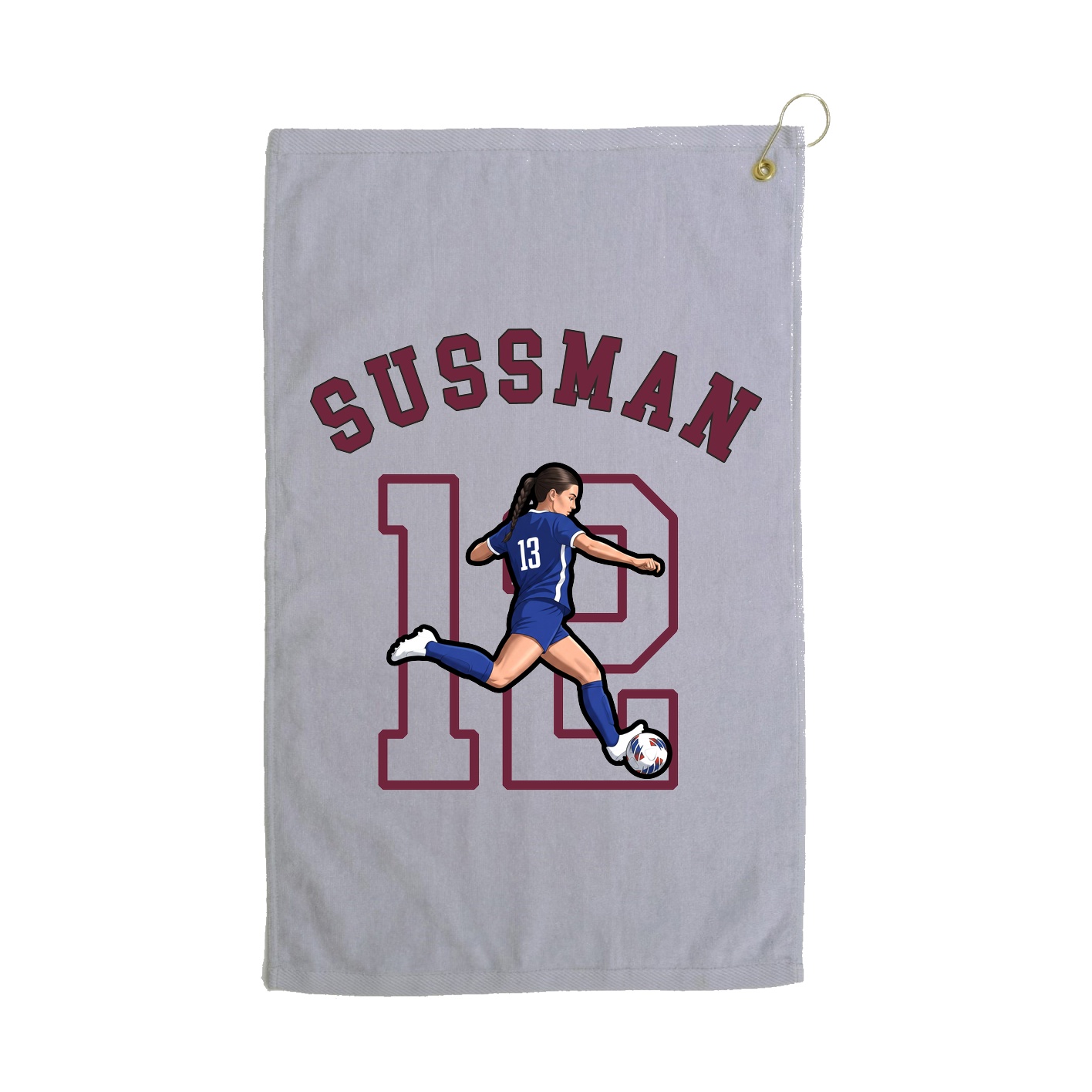 Golf Towel — Shirsey Arch in Grey