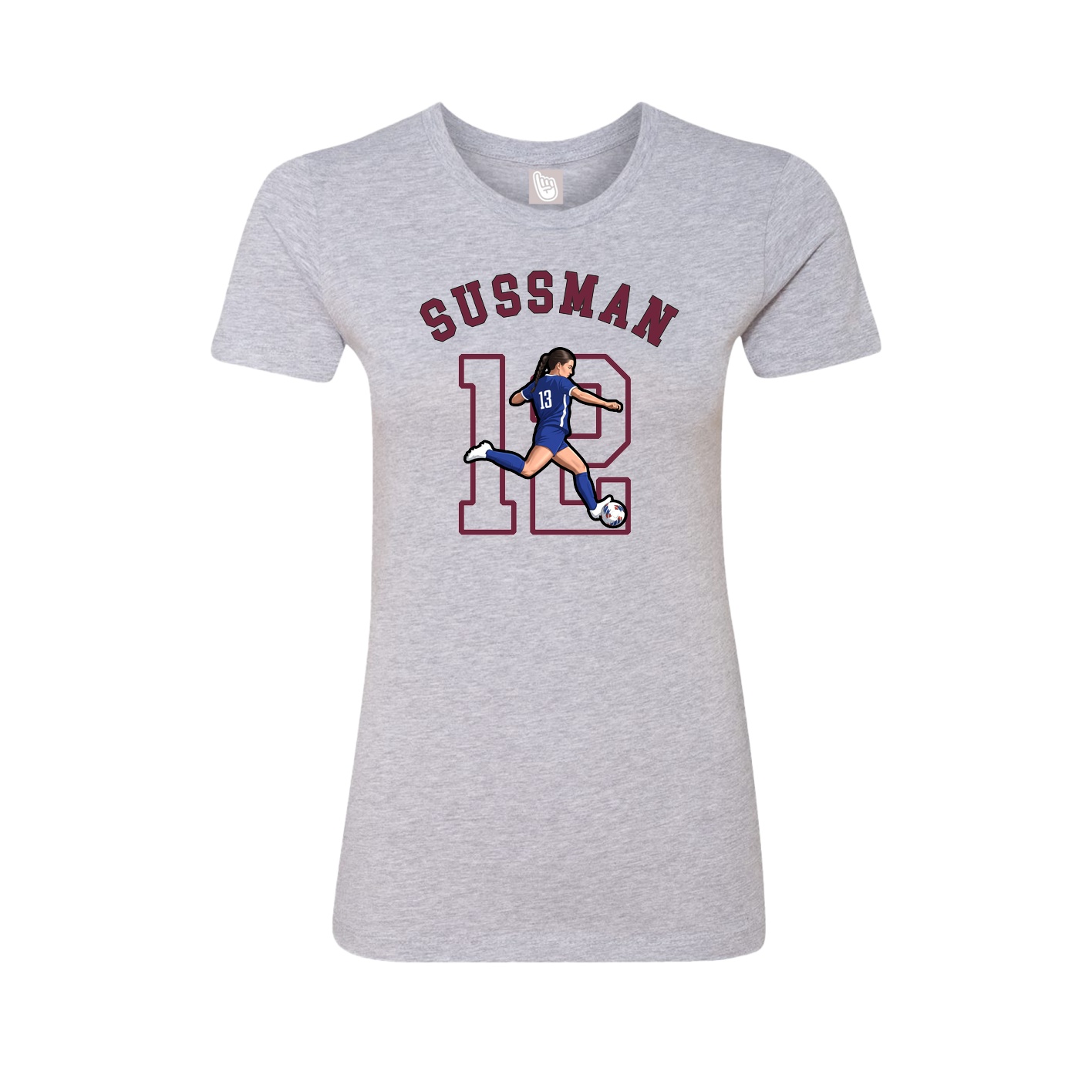 Womens Tee — Shirsey Arch in Grey