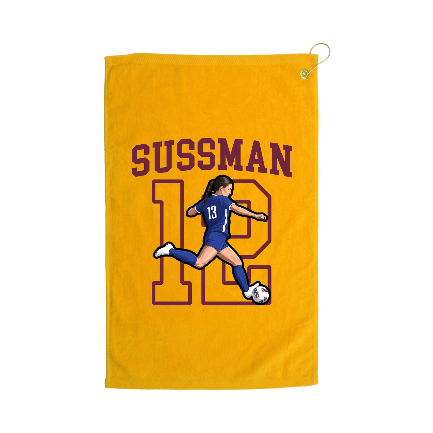 Golf Towel — Shirsey in Gold