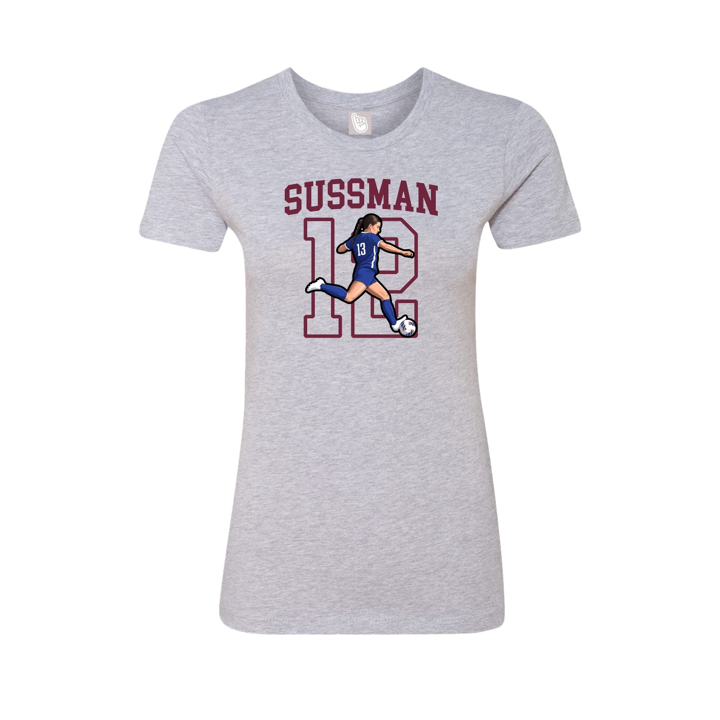 Womens Tee — Shirsey in Grey