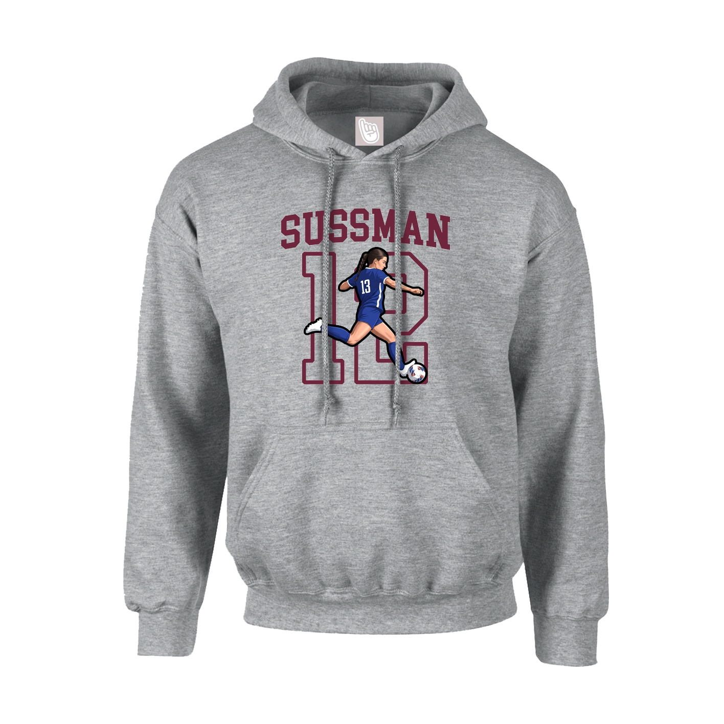 Youth Hoodie — Shirsey in Grey