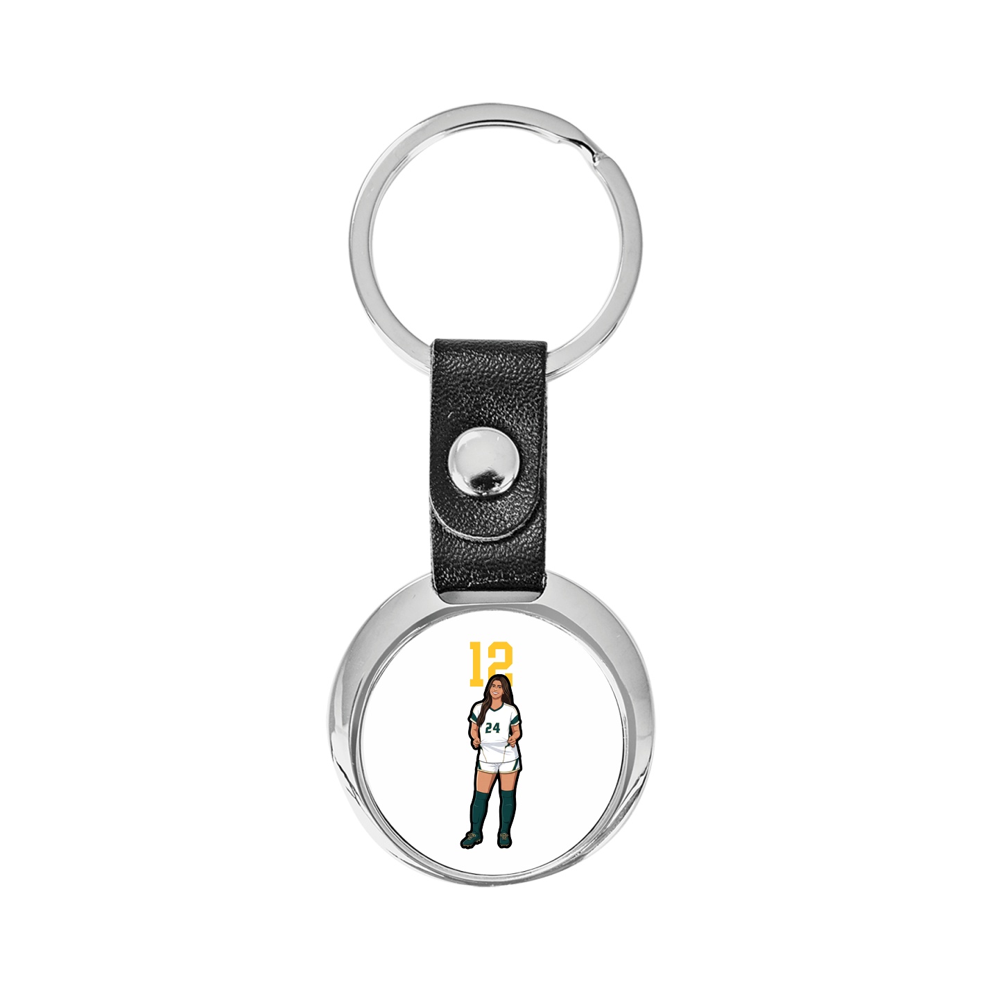 Key Chain — Number Top in Classic