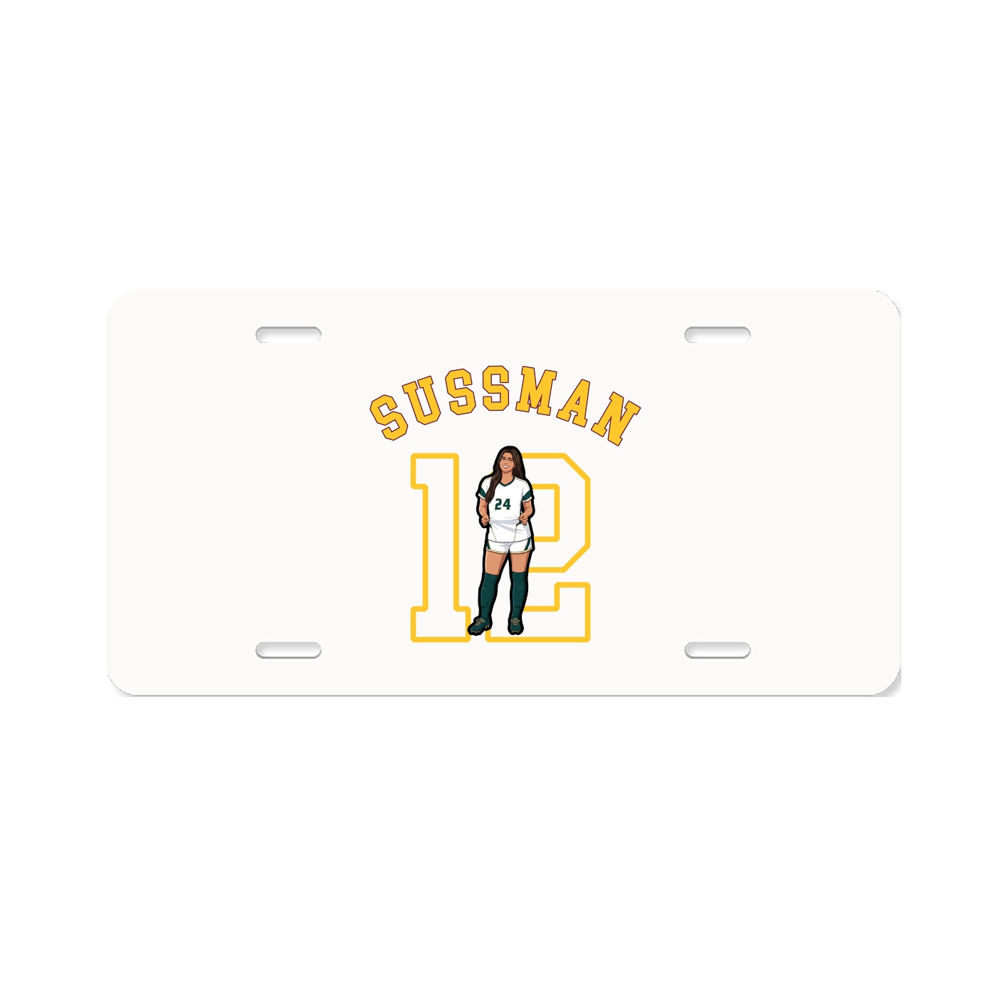 License Plate — Shirsey Arch in Classic