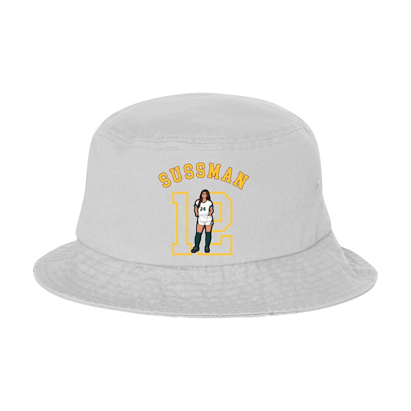 Bucket Cap — Shirsey Arch in White