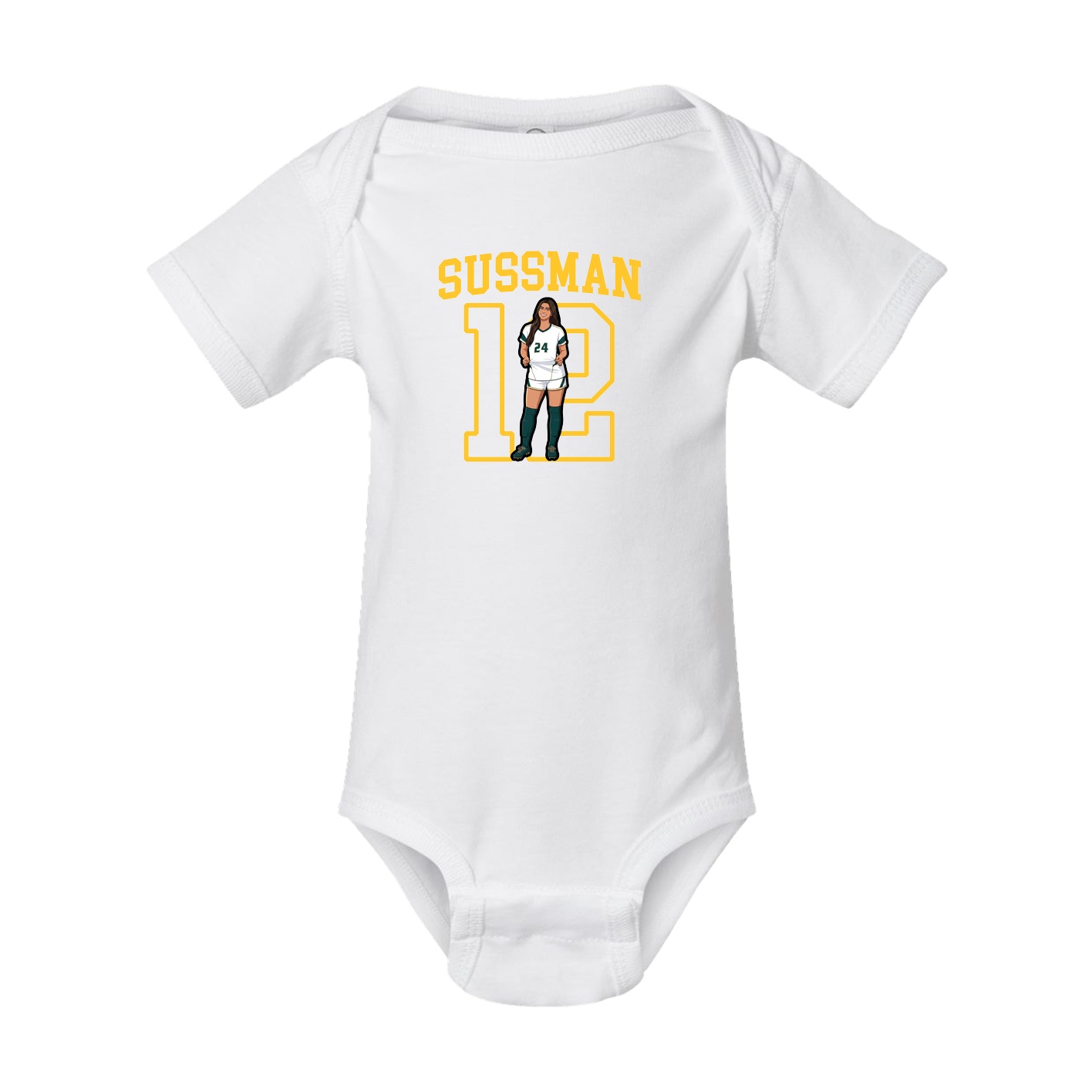 Baby Onesie — Shirsey in White